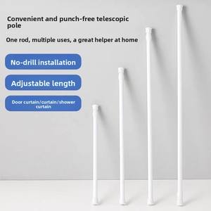 <span class=keywords><strong>Tringle</strong></span> à <span class=keywords><strong>rideau</strong></span> télescopique <span class=keywords><strong>sans</strong></span> perçage Modèle TH540, <span class=keywords><strong>support</strong></span> de <span class=keywords><strong>rideau</strong></span> de douche réglable à haute capacité de charge <span class=keywords><strong>pour</strong></span> salle de bain - Product Image 3