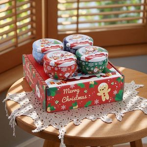 Nouvelles bougies décoratives de Noël en cire de soja transfrontalières, articles ménagers, vente en gros de bougies de Noël - Product Image 1