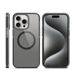 Funda magnética a prueba de golpes transparente Clear Bumper Hybrid PC TPU para <span class=keywords><strong>iPhone</strong></span> 16/15 Pro/15 Pro Max - Product Image 3