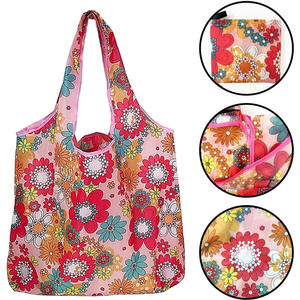 Sac de courses pliable en polyester personnalisé pour la promotion, idéal pour les cadeaux et le shopping – Conception tendance du fournisseur - Product Image 4