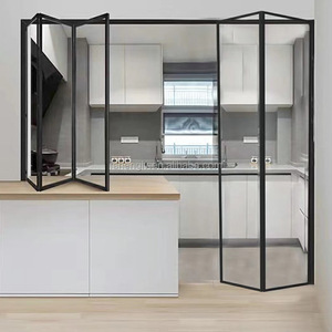 <span class=keywords><strong>Porte</strong></span> accordéon pliante en aluminium, <span class=keywords><strong>prix</strong></span>, portes pliantes courbes, portes moustiquaires pliantes - Product Image 5