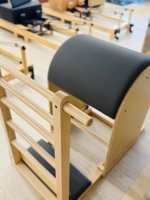Barre d'escalade Pilates en bois d'érable réglable – Équipement de fitness professionnel pour la maison, durable