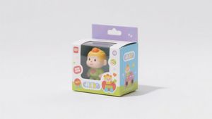 Boîtes d'emballage personnalisées avec logo et fenêtre transparente, boîtes d'emballage personnalisées avec fenêtre, cartons pliables pour jouets, forme personnalisée - Product Image 2