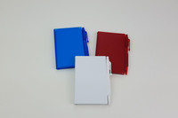 Unionpromo Großhandel Individuelles Logo Spiralgebundenes PVC PP Hardcover 80 Blatt Werbe-Notizbuch mit Kugelschreiber