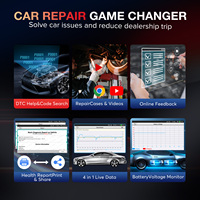 Lecteur de codes de panne automobile LAUNCH OBD2 CRP123E PLUS, système complet, mise à jour gratuite à vie, entrepôt UE