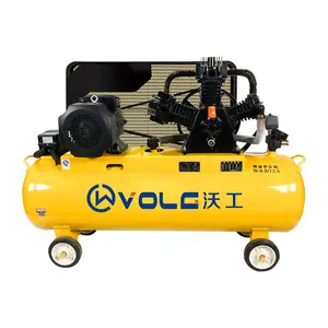 Best price wholesale 12.5 bar 230 liter electric portable compresor belt drive italy air compressor