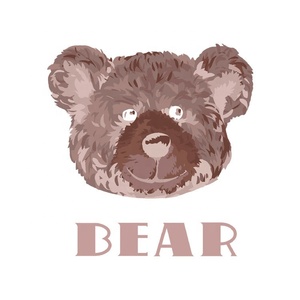 Transferencia Térmica de osos de dibujos animados <span class=keywords><strong>para</strong></span> <span class=keywords><strong>ropa</strong></span> de niños, calcomanías de transferencia térmica de animales a la moda, gran oferta - Product Image 6