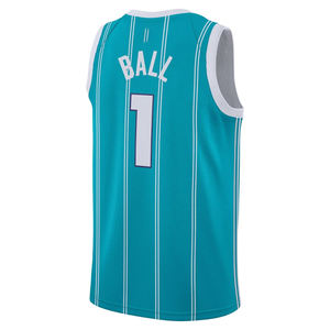 <span class=keywords><strong>LaMelo</strong></span> <span class=keywords><strong>Ball</strong></span> # 1 <span class=keywords><strong>Maillot</strong></span> de basket-<span class=keywords><strong>ball</strong></span> personnalisé - Édition ville unisexe, logos brodés, ensembles de maillots de sport cousus, été sans manches - Product Image 2