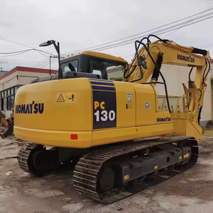 Livraison rapide Komatsu Pc130 13Ton Excavator Excellente condition de travail Machine de terrassement d'occasion avec pompe à moteur à noyau en vente - Product Image 3