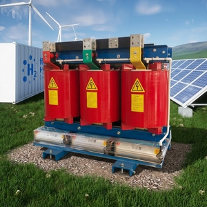 หม้อแปลงไฟฟ้าแบบแห้งชนิด Wind Step สามเฟส 10kV 22kV สำหรับภายนอกอาคาร IP54 ฉนวน F ระบายความร้อนด้วยอากาศบังคับ สำหรับการผลิตพลังงานแสงอาทิตย์ - Product Image 1