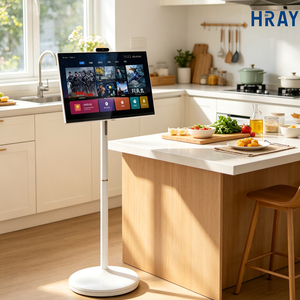 HRAY Pantalla Táctil Capacitiva Ogm <span class=keywords><strong>Ogf</strong></span> de 32 Pulgadas Todo en Uno, Cubierta Rígida 6H para Dormitorio, TV Portátil Inteligente, Fabricación OEM/ODM - Product Image 1