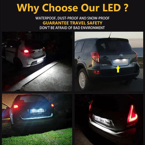 2 個 LED ナンバープレートライト トヨタ Rav4 MK3 XA30 2006 2007 2008 2009 2010 2011 2012用 - Product Image 5