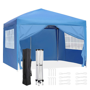 <span class=keywords><strong>Toldo</strong></span> Plegable de Acero Impermeable con Impresión de Logotipo Personalizado, <span class=keywords><strong>Toldo</strong></span> de 3x3, Carpa Plegable para Exteriores con Cubierta de Poliéster - Product Image 2