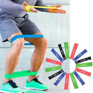 Yoga Resistance Band Ruber Yoga Bands Yoga fascia elastica cinturino esercizio fisico terapia fisica - Product Image 3