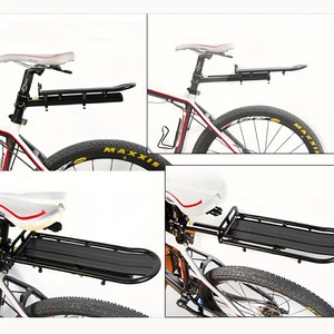<span class=keywords><strong>Porte</strong></span>-bagages arrière de vélo de montagne en alliage d'aluminium réglable, <span class=keywords><strong>porte</strong></span>-bagages universel pour vélo, <span class=keywords><strong>porte</strong></span>-bagages rétractable pour selle, <span class=keywords><strong>porte</strong></span>-bagages pour vélo - Product Image 4