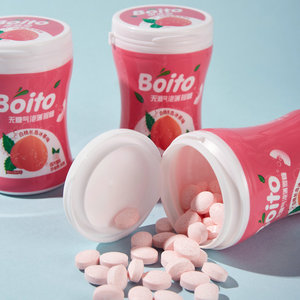 Todo Tipo de Mentas de burbujas de sabor a fruta, embalaje de gran capacidad, rodajas de azúcar de color, sabor a limón, sabor a melocotón, mentas frescas de <span class=keywords><strong>soda</strong></span> - Product Image 6