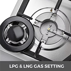 Fornello a Gas Incasso a 4 Fuochi in Acciaio Inox di Alta Qualità a Basso Prezzo per Cucina - Product Image 5