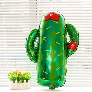 Enfants Jouet Gonflable Grand <span class=keywords><strong>Cactus</strong></span> En Forme De Ballons Pour la Décoration de Fête De Douche de Bébé - Product Image 1