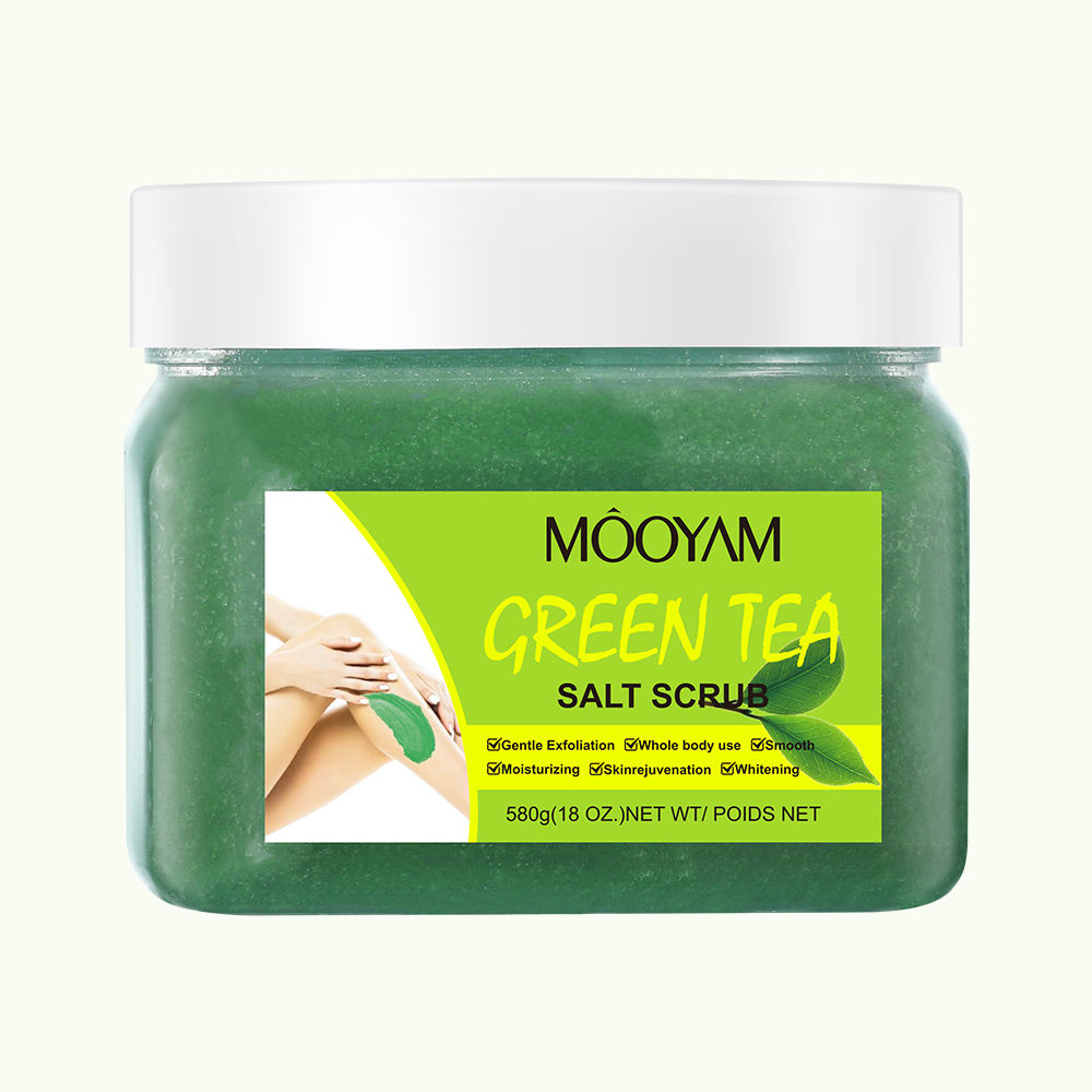 Green Tea Salt Scrub