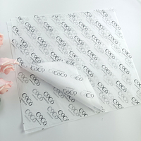 Papier d'emballage imprimé personnalisé de haute qualité, lot de 10 papiers d'emballage, de soie, avec logo personnalisé, pour t-shirt et cosmétiques