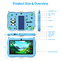 Tablet Anak K7 PRO 2+32GB 7 inci dengan Fitur Edukasi dan Sistem Android
