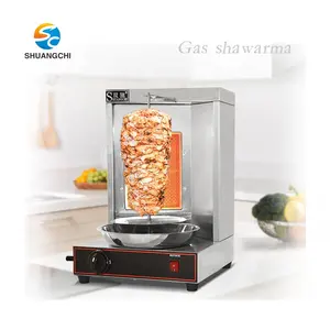 Commercial Professional Custom Gas Doner Kebab Making Machine Shawarma Gas Kebab Machine