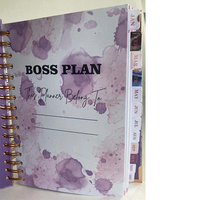 Agenda personnalisé 365 jours A6, Planificateur financier 2027, Carnet de notes, Journal de prière pour femmes et jeunes femmes noires