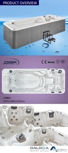 Deluxe poderoso spa chorro de agua masaje gran familia piscina - Product Image 5