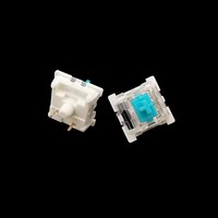 3-poliger RGB-SMD-Schalter für DIY MX mechanische Gaming-Tastaturen, Silber, Rot, Schwarz, Blau, Braun, Lila