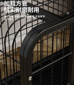 Toptan özelleştirilebilir yeni tasarım ve özelleştirilmiş boyutu taşınabilir Metal köpek kafesi ürünleri - Product Image 5