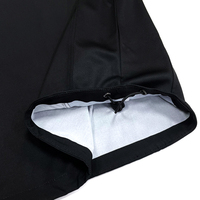 Veste de sport personnalisée noire 1/4 à fermeture éclair Baseball Sublimation séchage rapide course à pied chemises Cage pour hommes