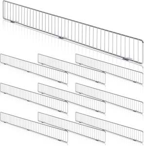 חוט גדר תיל מגן רכבת רשת תליית מדף עם חוצץ עבור מכולת חנות סופרמרקט מדפים - Product Image 1