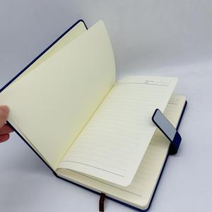 High Quality Promotion Embossed logo Pu Leather Notebook Business Gift A5 B5 Notebook for Wholesale - Product Image 1