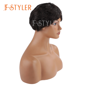 วิกผมบ็อบสั้นสีน้ำตาลสำหรับผู้ใหญ่ผู้หญิงผู้ชายและผู้หญิงวิกผมคอสเพลย์สำหรับงานปาร์ตี้งานคาร์นิวัล - Product Image 2