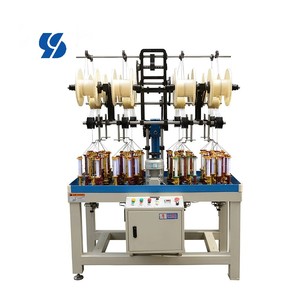 Yishuo Hot Bán bện máy 24 trục chính thép không gỉ bện Flex tự động dây giày bện Máy dây đan - Product Image 1