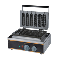 Machine à collation de bonne qualité 5 bâtonnets gaufrier fabricant beignet gaufrier machine