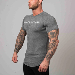 <span class=keywords><strong>T</strong></span>-shirt de sport technique noir pour homme, personnalisé avec logo, vente en gros, é<span class=keywords><strong>t</strong></span>é, coupe oversize, séchage rapide, doux, pour activités de plein air, collection 2026 - Product Image 6