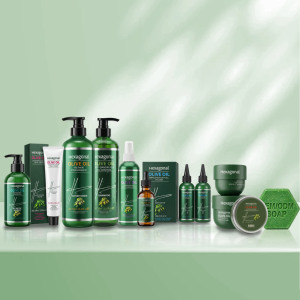 Shampoo <span class=keywords><strong>Colorante</strong></span> per <span class=keywords><strong>Capelli</strong></span> Neri all'Olio d'Oliva Naturale e Biologico, Etichetta Privata, Copertura 100% dei <span class=keywords><strong>Capelli</strong></span> Bianchi e Grigi - Product Image 5