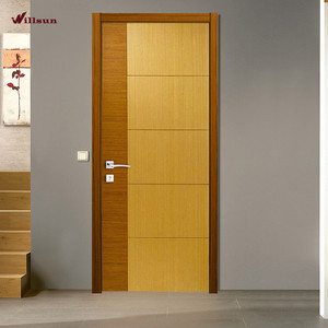 Classique Conception Affleurante En <span class=keywords><strong>Bois</strong></span> Antique Portes Chambre Porte Conceptions Photos Intérieur Porte à Âme Creuse - Product Image 6