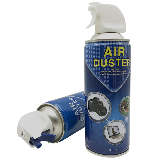 400ml Air Duster 450ml Dust Remover for Electronics Computer Cleaning High-Pressure Gas Spray