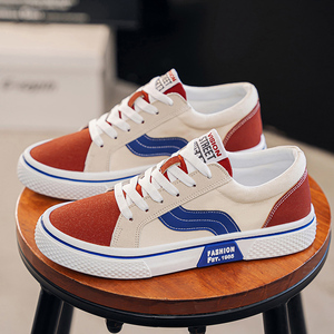 Antiscivolo elegante da Jogging basso per ragazzi Sneakers Casual in tela di primavera Casual per ragazzi <span class=keywords><strong>scarpe</strong></span> da skateboard da uomo di alta qualità - Product Image 4