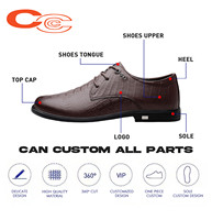 Nouvelles Chaussures Habillées pour Hommes en Cuir de Vachette à Motif Camouflage 38-44, à Lacets, Luxe, Business, Bout Rond Lumineux, Noires, Été Automne Hiver