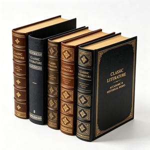 Durable Customised <b>Glossy</b> Hardback Cardboard Art <b>Paper</b> Offset Printing Decor Faux Books Stacks Custom Design - Product Image 1