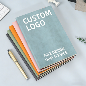 Nuovo Quaderno Personalizzato con Copertina in Morbida Pelle A5, Carta Spessa <span class=keywords><strong>per</strong></span> Ufficio, Scuola e <span class=keywords><strong>Appunti</strong></span> di Riunioni - Product Image 1