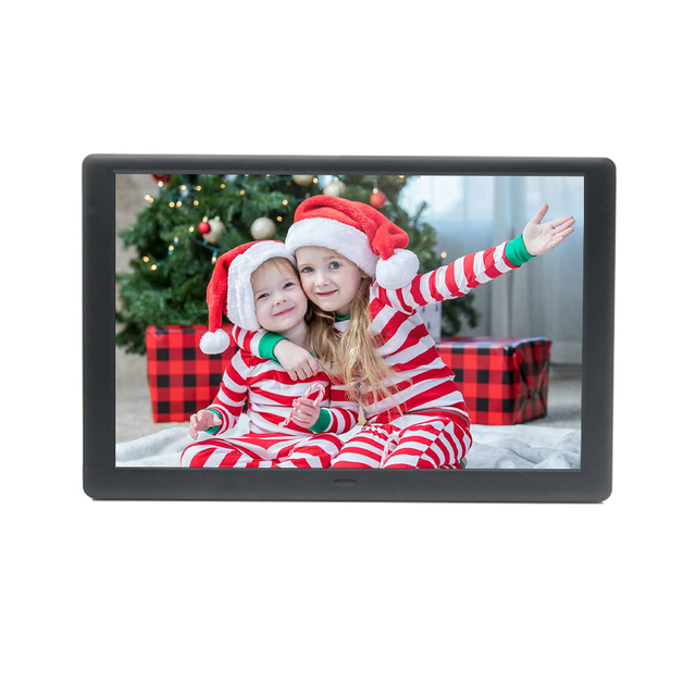 HD Cheap Video Music Photo Slideshow 10 Inch IPS Screen Digital Photo Frame with Remote Control MP3 & Clock