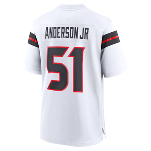 Maglia da Football di Houston, 3 <span class=keywords><strong>Dell</strong></span>, 7 Stroud, 12 Collins, 24 Stingley Jr, 51 Anderson Jr, Jersey Ricamata dei Giocatori - Product Image 5