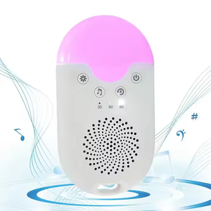 Máquina de ruido blanco <span class=keywords><strong>para</strong></span> el sueño del bebé recién nacido Relajación de sonido <span class=keywords><strong>relajante</strong></span> portátil con luz nocturna Uso <span class=keywords><strong>en</strong></span> el hogar - Product Image 1