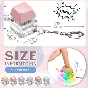 Porte-clés personnalisé Anime pour fans du jeu Genshin, en PBT par sublimation, testeur de commutateur mécanique, cadeau - Product Image 4