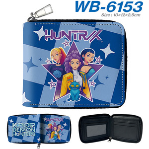 Nueva Cartera Corta de Cuero PU con Diseño de Demon Hunters de K-pop, Cartera de K-pop, Regalo - Product Image 6