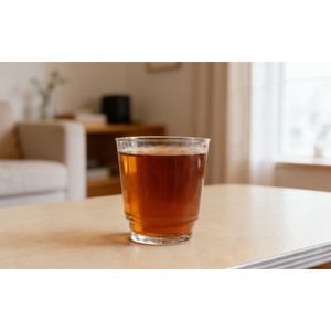 Crystal Clear 200ml GPPS Lightweight Disposable Tumbler with Smooth Rim for Home & Office Hydration - Product Image 3
